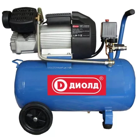 Компрессор маслянный поршневой прямой Диолд КМП-2300-50 купить в Перми