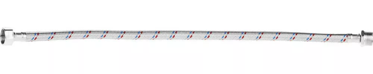 Подводка гибкая STAYER для воды, оплетка из нержавеющей стали, г/ш 1/2" - 0,5м 51015-G/S-050 купить в Перми