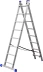Лестница ЗУБР универсальная, двухсекционная со стабилизатором, 8 ступеней 38821-08 купить в Перми