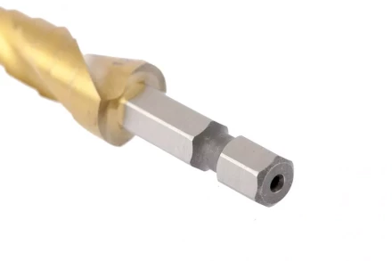 Сверло ступенчатое 4-5-6-7-8-9-10-11-12 мм HSS спиральный Профиль шестигранный хвостовик Matrix 72353 купить в Перми