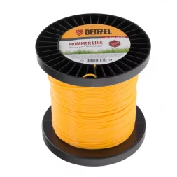Леска для триммера звезда 2,4 мм 160 м на Din катушке Россия Denzel 96131