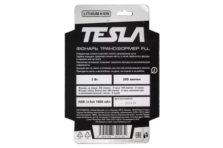 Фонарь TESLA FLL 5 Вт 200 Лм купить в Перми