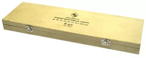 Набор сверл винтовых (10-20 х460) 1/5 20951 купить в Перми