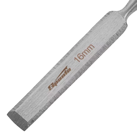 Долото-стамеска 16 мм, деревянная рукоятка// Sparta 242465 купить в Перми