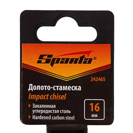 Долото-стамеска 16 мм, деревянная рукоятка// Sparta 242465 купить в Перми