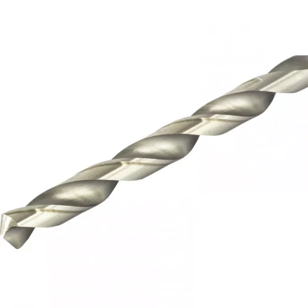 Сверло по металлу 10,0 х 184 мм полированное удлиненное HSS 5 штук цилиндрический хвостовик MATRIX 715100 купить в Перми
