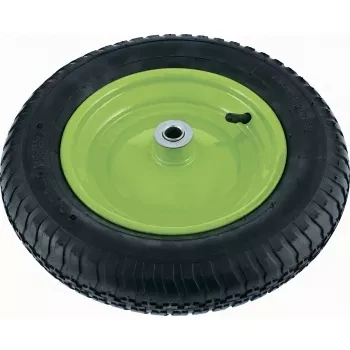 Колесо пневматическое 3.00-8 длина оси 90мм ,подшипник 16мм Сибртех 68971 купить в Перми