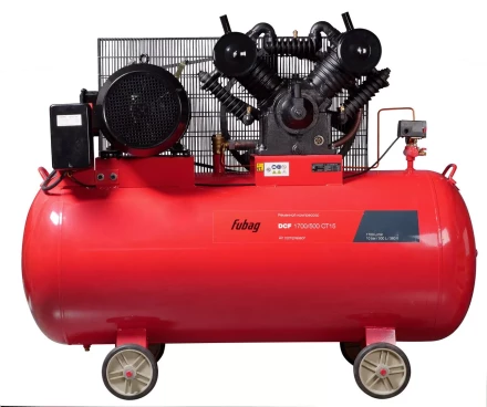 Компрессор масляный поршневой ременной двухступенчатый Fubag DCF1700/500 CT15  купить в Перми