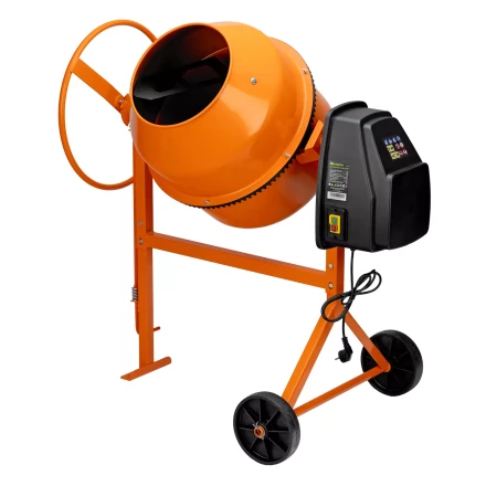 Бетоносмеситель Сибртех БСЕ-120П 95506, 120 л, 500 Вт, полиамидный венец купить в Перми