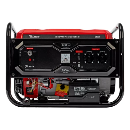 Генератор бензиновый MTX RS-4000E, 3,3 кВт, 230В, электростартер купить в Перми