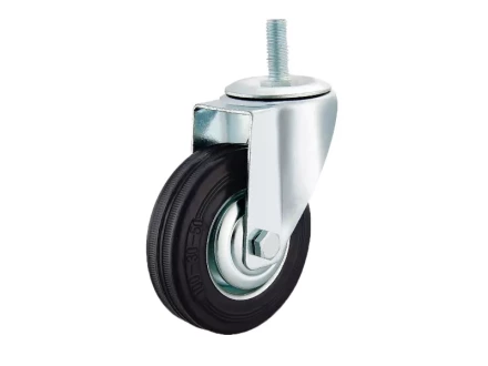 Колесо поворотное SCt 55 125 мм резина с болтом (F) 1027173 купить в Перми