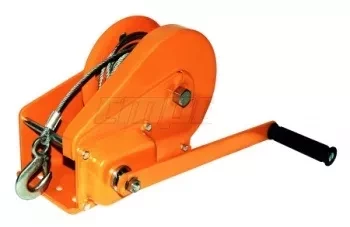Лебедка ручная с тормозом BHW 1200 канат купить в Перми