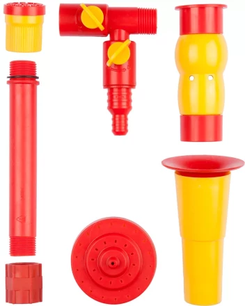 Насос GRINDA фонтанный д/грязной воды, 3 насадки, пропускная способность 2000 л/ч, высота подачи воды 2,5 м, 50 Вт GFP-33-2.5-U купить в Перми