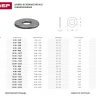 Шайба DIN 9021 кузовная, 8 мм, 9 шт, оцинкованная, ЗУБР 303826-08 купить в Перми
