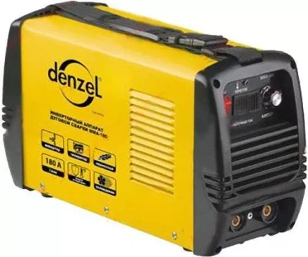 Аппарат инверторный для дуговой сварки DENZEL ММА-180C 94338 купить в Перми