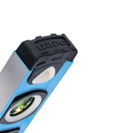 Уровень алюминиевый двуручный 1500 мм профиль 1.6 мм фрезерованный ударопрочные заглушки 3 глазка БАРС 34358 купить в Перми