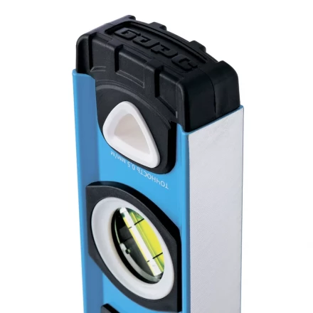 Уровень алюминиевый двуручный 1500 мм профиль 1.6 мм фрезерованный ударопрочные заглушки 3 глазка БАРС 34358 купить в Перми