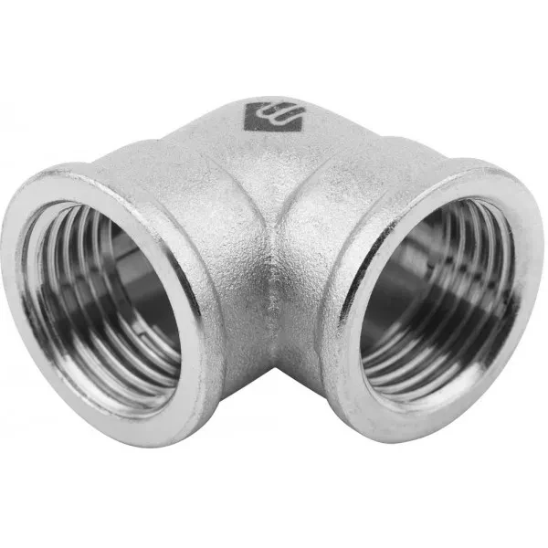 Уголок ЗУБР "ЭКСПЕРТ", никелированная латунь, г/г, 1/2" 51271-G/G-1/2 купить в Перми