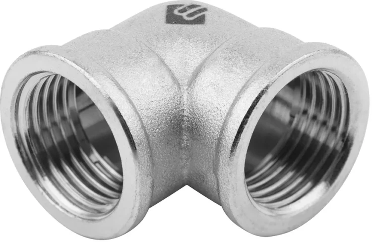 Уголок ЗУБР "ЭКСПЕРТ", никелированная латунь, г/г, 1/2" 51271-G/G-1/2 купить в Перми