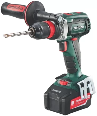 Дрель-винтоверт аккумуляторная METABO BS 18 LTX Quick с рукояткой 18В, 2х5.5Ач, LiHD в кейсе купить в Перми