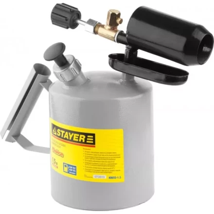 Лампа STAYER &quot;PROFI&quot; паяльная, стальная, 1,5л 40655-1.5 купить в Перми