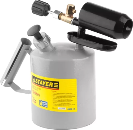Лампа STAYER &quot;PROFI&quot; паяльная, стальная, 1,5л 40655-1.5 купить в Перми