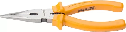 Длинногубцы Classic 200 мм прямые шлифованные пластмассовые рукоятки SPARTA 17163 купить в Перми