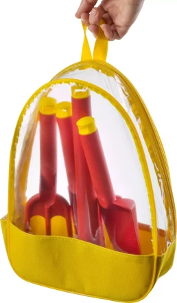 Набор GRINDA: Совок посадочный широкий, совок посадочный узкий, рыхлитель, мотыга-рыхлитель с нейлоновым корпусом, 4 предмета 421360-H4 купить в Перми