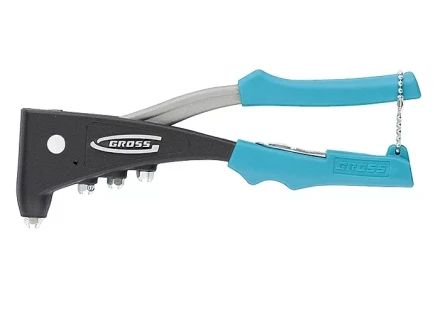 Заклёпочник литой  усиленный заклёпки 2,4-4,8мм GROSS 40403 купить в Перми