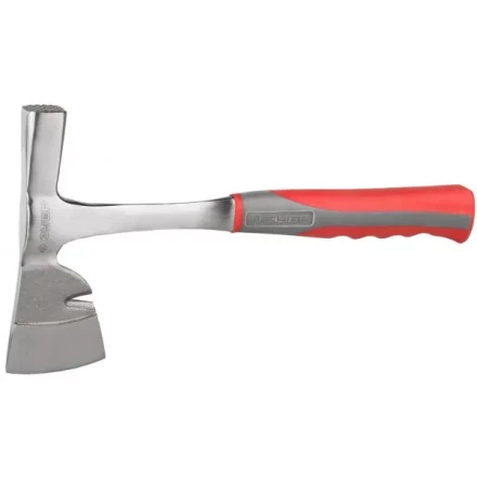 Молоток-топорик ЗУБР цельнокованый, с двухкомпонентной рукояткой, для строительных работ, 600г 20149-600 купить в Перми