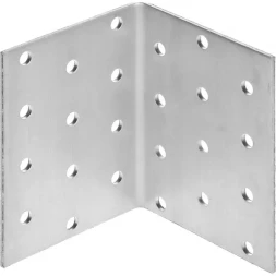 Крепежный угол ЗУБР "МАСТЕР" равносторонний, 80х60х60мм, 1шт 310206-080-060