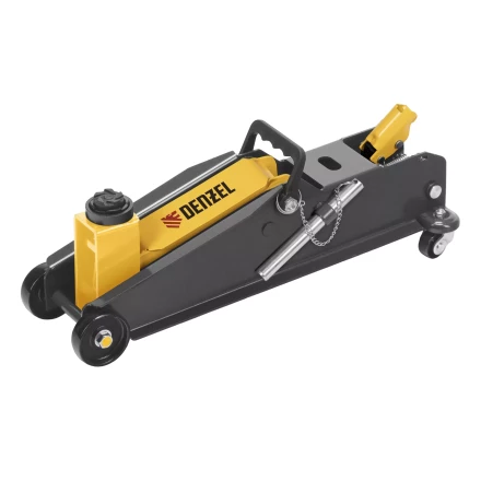 Домкрат гидравлический подкатной с фиксатором Denzel 51261, 3 т, 190-532 мм, SUV купить в Перми