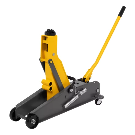 Домкрат гидравлический подкатной с фиксатором Denzel 51261, 3 т, 190-532 мм, SUV купить в Перми