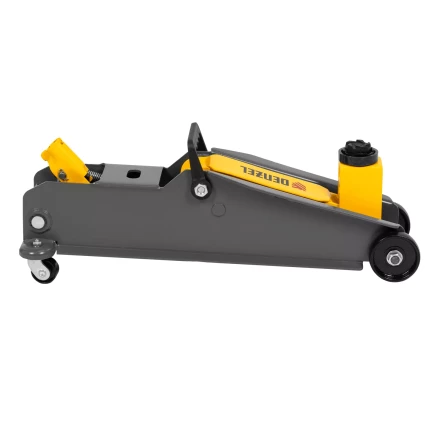 Домкрат гидравлический подкатной с фиксатором Denzel 51261, 3 т, 190-532 мм, SUV купить в Перми