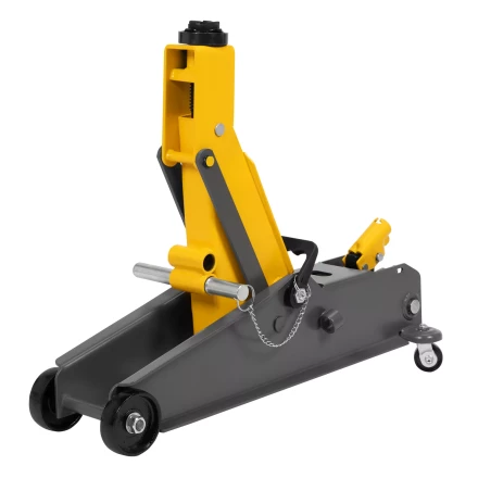 Домкрат гидравлический подкатной с фиксатором Denzel 51261, 3 т, 190-532 мм, SUV купить в Перми