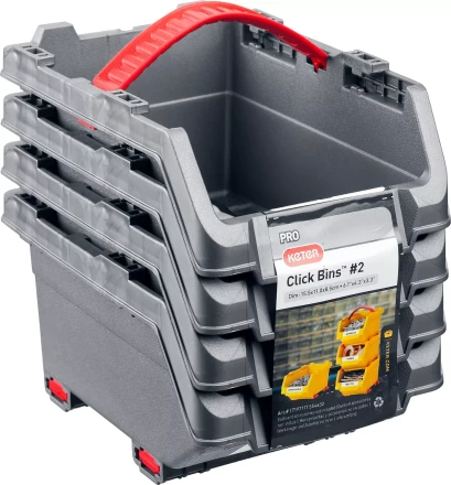 Набор лотков &quot;Clickbin&quot;, 0,45 л, KETER 38065-K4 купить в Перми