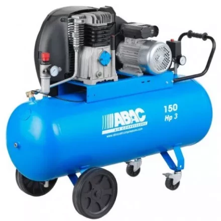 Компрессор масляный поршневой ременной Abac A 39 В / 150 СМ3 с рапидным соединением купить в Перми