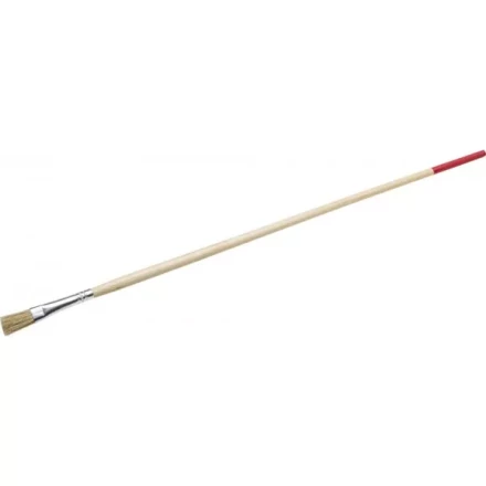 Кисть круглая тонкая STAYER &quot;UNIVERSAL-STANDARD&quot;, светлая натуральная щетина, деревянная ручка, №6 x 8мм 0124-06 купить в Перми