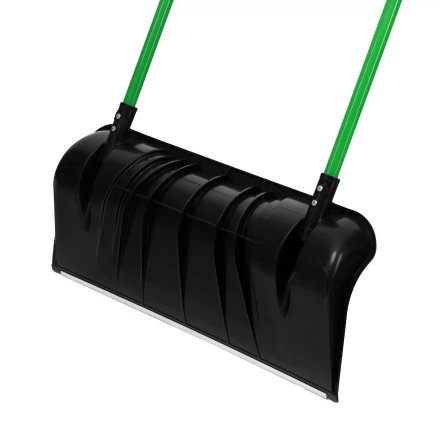 Скрепер для уборки снега Palisad 61689, полипропилен, 710х320х1325 мм, усиленная стальная рукоятка, BASE купить в Перми