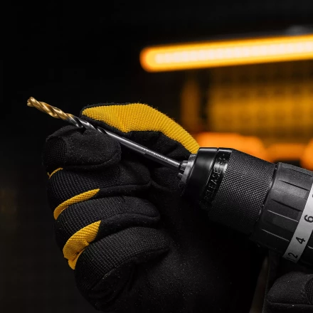 Сверло спиральное по металлу Denzel 5,5 x 93мм, Р6М5, Golden Tip, многогранная заточка, 718277 купить в Перми