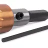 HSS-TiN коронка MESSER  18мм с центр. сверлом и толкающей пружиной для  лист. материала  до 2 мм ц/х купить в Перми