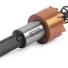 HSS-TiN коронка MESSER  18мм с центр. сверлом и толкающей пружиной для  лист. материала  до 2 мм ц/х купить в Перми