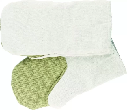 Рукавицы утепленные, двунитка с брезентовым наладонником, ватин, 2 размер Россия 68131 купить в Перми