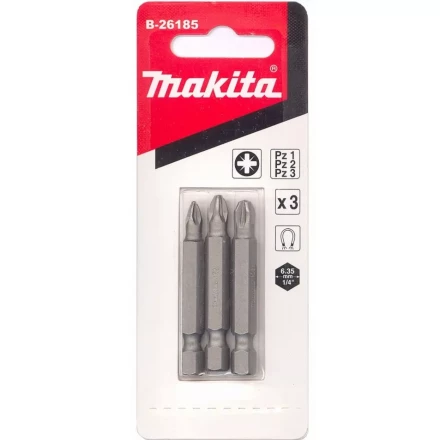 Биты Makita PZ1,2,3 50мм 3шт (B-26185) купить в Перми