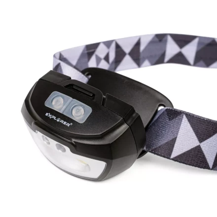 Фонарик налобный светодиодный КВТ HL-6553 с сенсором движения (82068) купить в Перми