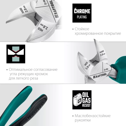 Бокорезы KRAFTOOL 180 мм 22011-5-18 купить в Перми