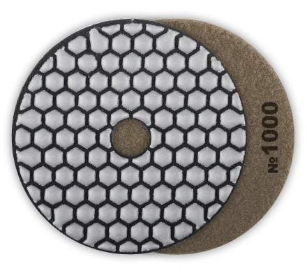 ЗУБР 100 мм, №1000, сухое шлифование, алмазный гибкий шлифовальный круг АГШК, Профессионал (29868-1000) купить в Перми