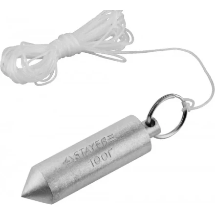 Отвес STAYER &quot;MASTER&quot; строительный со шнуром, 100г 0635-10_z01 купить в Перми