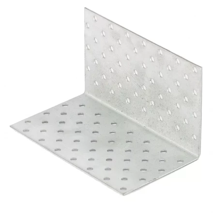 Крепежный уголок равносторонний  2,0 мм KUR 80x80x140 мм Россия Сибртех 46592 купить в Перми