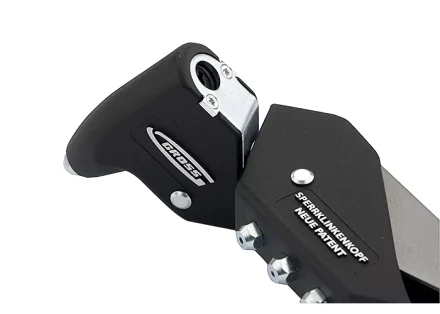 Заклёпочник литой усиленный поворотный 0-360* заклёпки 2,4-4,8мм GROSS 40405 купить в Перми